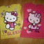 Bluzka z Hello Kitty kr rękaw 128 2 SZTUKI