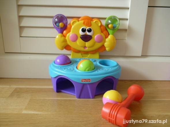 Lew piłeczkowy Fisher Price