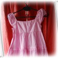 nowa różowa sukienka dla dziewczynki
