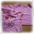 2 bluzeczki I Love Daddy