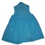 Niebieska sukienka na 80 cm