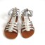 nowe sandałki dla dziewczynki 31 srebrne