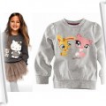 H&M bluza HASBRO PETSY 86 92 super szara