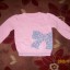 Elegancki sweterek dla małej laleczki