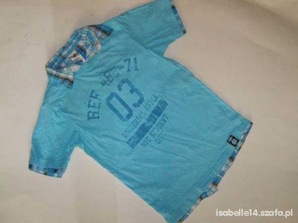 122 POLOMINO J NOWA BLUZKA 2 W 1 TURKUS