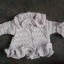 sweterek fioletowy dla dziewczynki