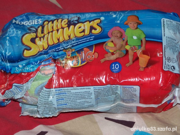 MAJTECZKI DO PŁYWANIA HUGGIES LITTLE SWIMMERS 9 SZ