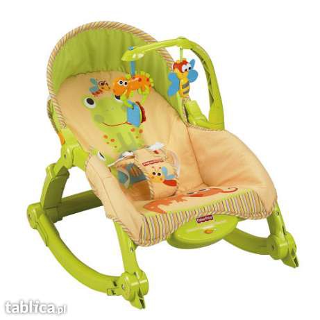 Leżaczek bujaczek fisher price