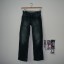 C&A ciemne jeansy przeszycia 146