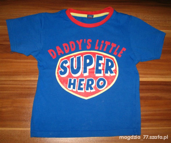 koszulka SUPER HERO firmy TU 98cm 104cm