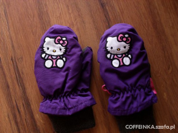 Rękawiczki H&M HELLO KITTY Jak Nowe OKAZJA 2l