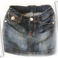 ZARA jeansowa miniówka r 104