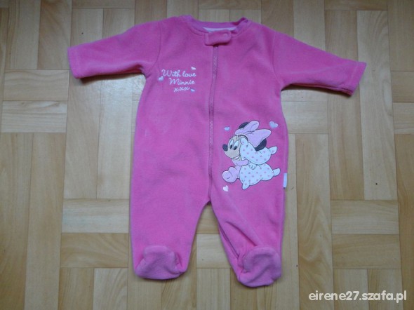 Disney Baby cudny pajacyk pajac Minnie Mouse 62