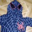 niespotykana bluza z kapturem maska spiderman 92cm