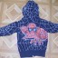 niespotykana bluza z kapturem maska spiderman 92cm