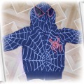niespotykana bluza z kapturem maska spiderman 92cm