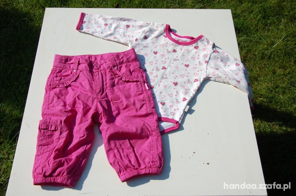 komplet 62 cm dla dziewczynki