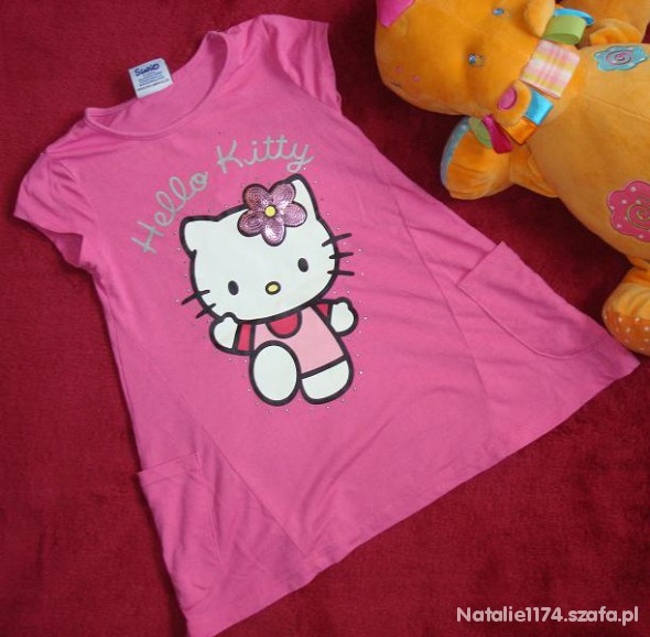 Tunika z kieszonkami HELLO KITTY 4 lata TU