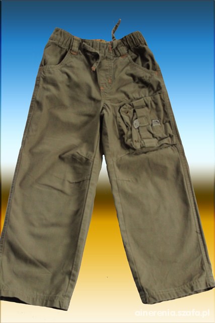 spodnie bawełniane dla chłopaka r 110116