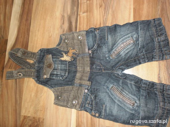 SPODENKI OGRODNICZKI JEANS