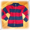 Gruby sweter na zamek HiM H and M na 116cm 5 6lat