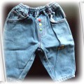 spodnie jeans cienki r 68