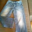 Fajne proste jeansy 140cm