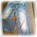 Fajne proste jeansy 140cm