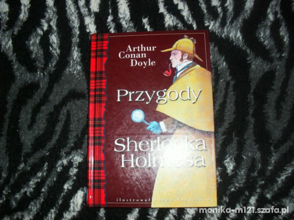książka przygody sherlocka Holmesa