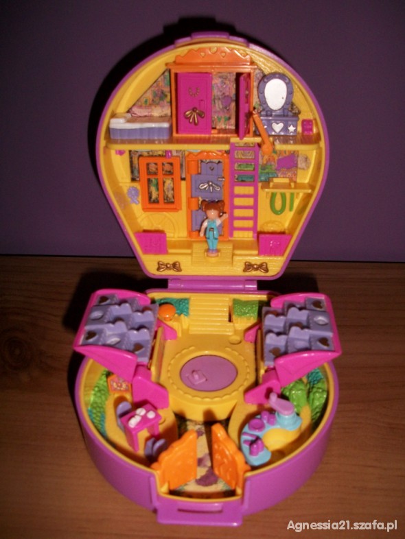 Domek mini Polly Pocket laleczka