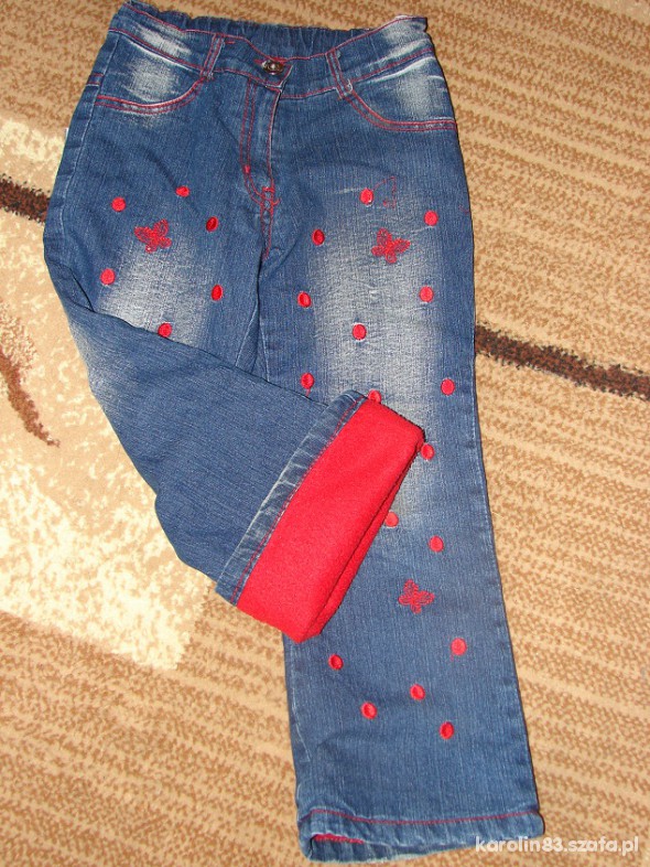 Jeansowe spodnie