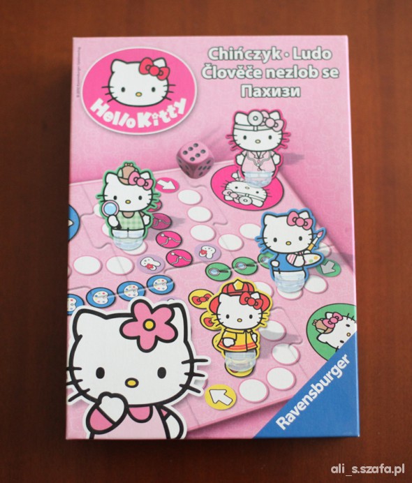 gra Chińczyk Hello Kitty