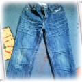 spodnie jeans 128 na 6 7 lat jak nowe