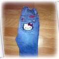 Spodnie jeansowe Hello Kitty 86 super stan