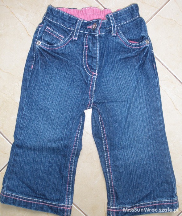 George NOWE jeansy 80 cm