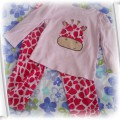 Mothercare piżamka z żyrafką