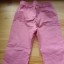 różowe spodnie dla dziewczynki
