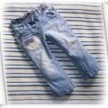 NEXT vitage jeansy SERCE łatki 86