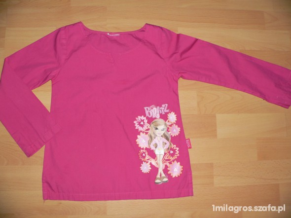 BRATZ BLUZECZKA DŁ REKAW 4 5 LAT