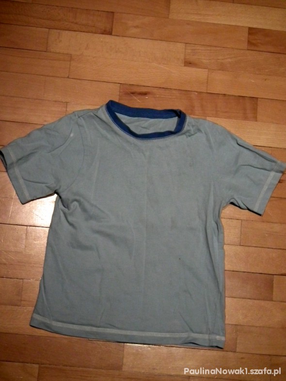 Koszulka niebieska 110 116 cm
