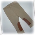 H&M NOWE legginsy bryczesy wstawki zamsz 80cm