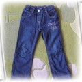 spodnie jeansowe ocieplane