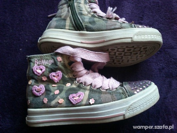 śliczne trampki wkładka 175 cm
