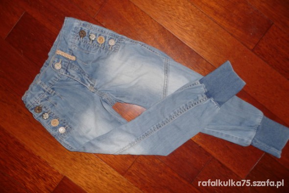 KappAhl KIDS jeans SUPER spodnie PUMPY dzinsy 98