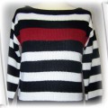nowy sweterek w paski marynarski 158 164