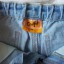 116 cm Krótkie spodnie dżinsowe