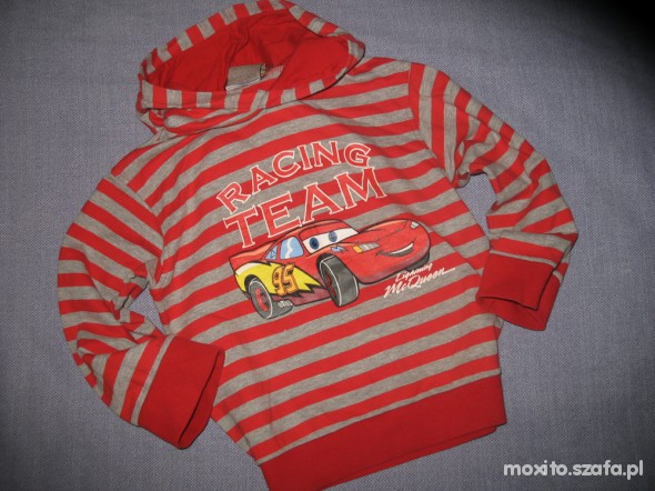 fajna w paski cars 4 5 lat 104 do 110 cm