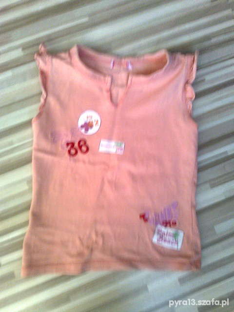 brzoskwiniowa bluzeczka