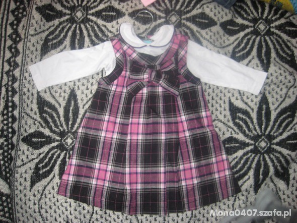 SLICZNA NOWA SUKIENECZKA Z BLUZECZKA