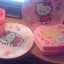 hello kitty i inne zestaw sniadaniowy nowy